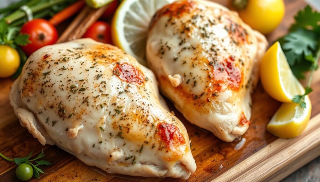 juicy chicken breasts