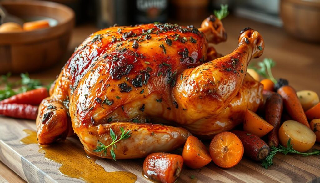 Juicy Roasted Chicken Preparation