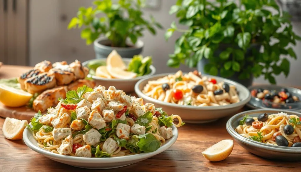 Chicken Caesar Pasta Salad Variations Chicken Caesar Pasta Salad Variations